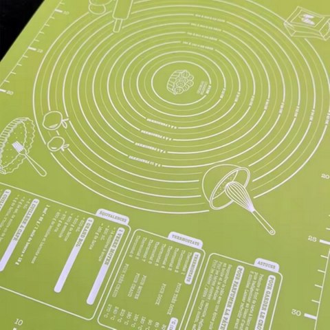 STOLNICA MATA KUCHENNA SILIKONOWA Z MIARAMI PODKŁADKA ANTYPOŚLIZGOWA XL