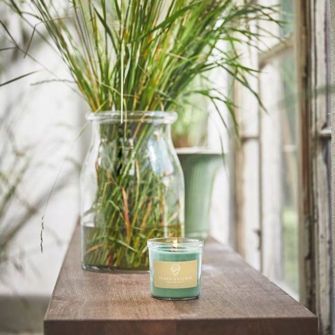 ŚWIECA SOJOWA ŚWIECZKA ZAPACHOWA wesoła etykieta PORA NA LODA PREZENT 40H