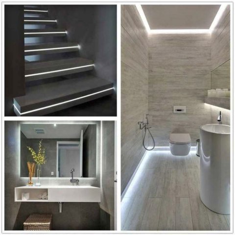 TAŚMA LED WODOODPORNA SMD BIAŁA ZIMNA NEUTRALNA MOCNA 5M ZESTAW + ZASILACZ