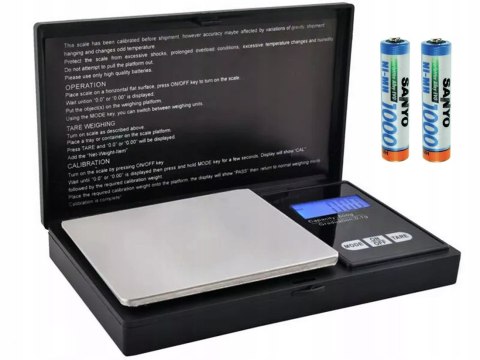 WAGA KIESZONKOWA JUBILERSKA PRECYZYJNA GRAMOWA KUCHENNA PRZYPRAWY 500g/0,1g