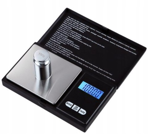 WAGA KIESZONKOWA JUBILERSKA PRECYZYJNA GRAMOWA KUCHENNA PRZYPRAWY 500g/0,1g