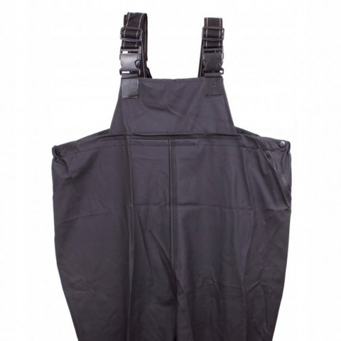 WODERY BUTY WĘDKARSKIE SPODNIOBUTY ANTYPOŚLIZGOWE RYBACKIE GUMOWE SZELKI 42