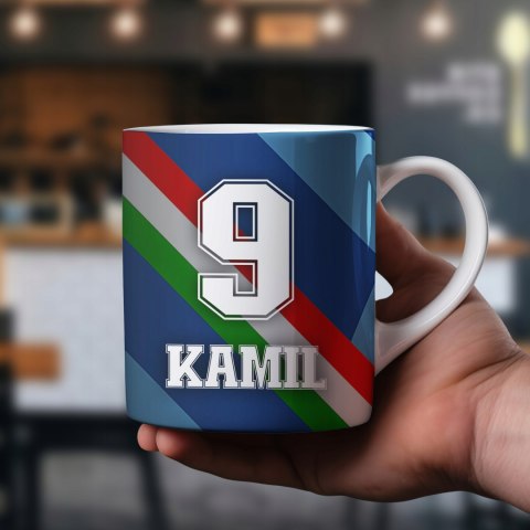 Biały kubek dla kibica IDEALNY PREZENT DLA FANA klub piłkarski SSĆ NAPOŁI