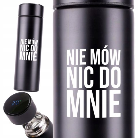 KUBEK TERMICZNY TERMOS LED Z NADRUKIEM PREZENT dla dziewczyny 01