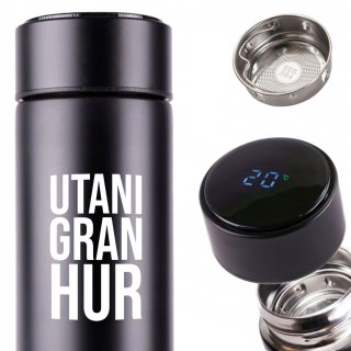 KUBEK TERMICZNY TERMOS LED Z NADRUKIEM PREZENT dla fana gry Tibia 01
