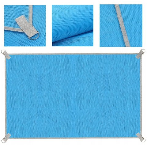 MATA PLAŻOWA PIKNIKOWA TURYSTYCZNA KOC PLAŻOWY WODOODPORNY 200x150 NA PLAŻĘ