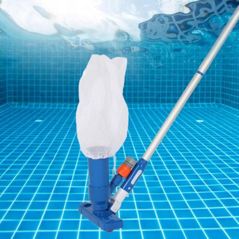 ODKURZACZ DO CZYSZCZENIA DNA BASENU BASENOWY ZESTAW+ KIJ TELESKOPOWY SIATKA