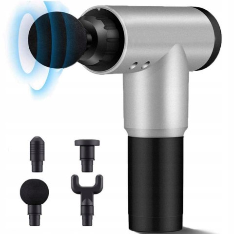 PISTOLET DO MASAŻU MASAŻER CIAŁA PLECÓW STÓP MASSAGE GUN WIBRACYJNY MOCNY