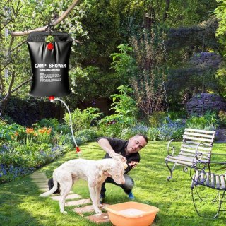 PRYSZNIC SOLARNY TURYSTYCZNY KEMPINGOWY POLOWY PRZENOŚNY OGRODOWY 20L