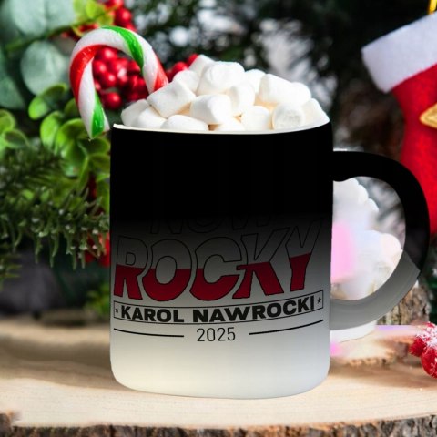 ŚWIĄTECZNY KUBEK I SKARPETKI ZESTAW NA PREZENT WZÓR NOW ROCKY NAWROCKI 02