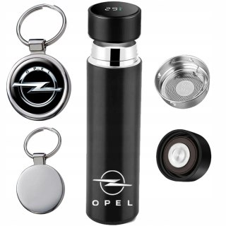 ZESTAW KUBEK TERMOS + BRELOK DLA FANA OPEL WYJĄTKOWY PREZENT