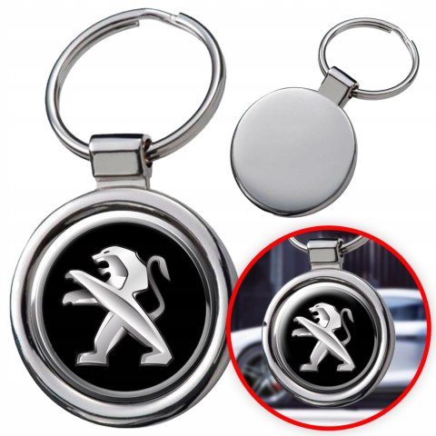 ZESTAW KUBEK TERMOS + BRELOK DLA FANA PEUGEOT WYJĄTKOWY PREZENT