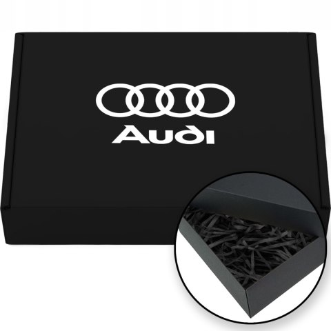 ZESTAW PREZENT DLA FANA MOTORYZACJI KUBEK LED KALENDARZ BRELOK AUDI
