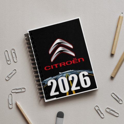 ZESTAW PREZENT DLA FANA MOTORYZACJI KUBEK LED KALENDARZ BRELOK CITROEN