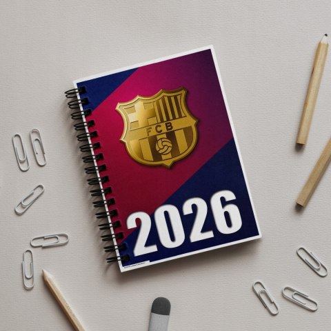 ZESTAW PREZENT DLA FANA MOTORYZACJI KUBEK LED KALENDARZ BRELOK FC BARCELONA