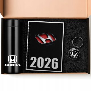 ZESTAW PREZENT DLA FANA MOTORYZACJI KUBEK LED KALENDARZ BRELOK HONDA
