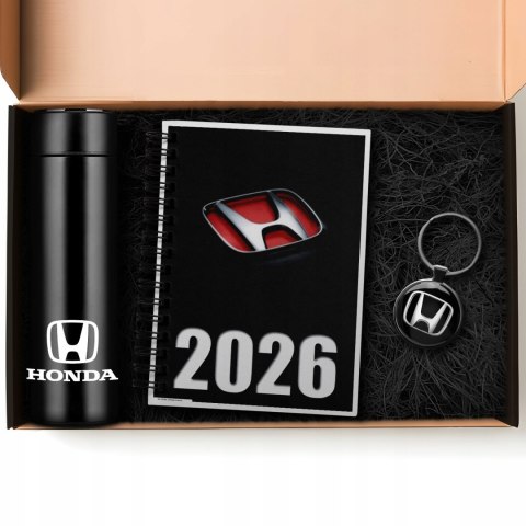ZESTAW PREZENT DLA FANA MOTORYZACJI KUBEK LED KALENDARZ BRELOK HONDA