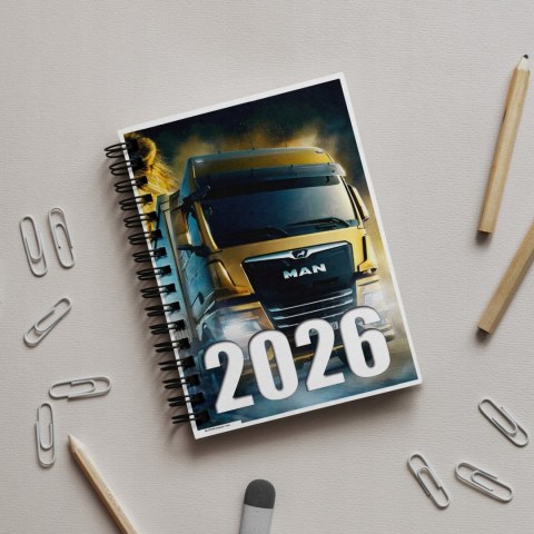 ZESTAW PREZENT DLA FANA MOTORYZACJI KUBEK LED KALENDARZ BRELOK MAN