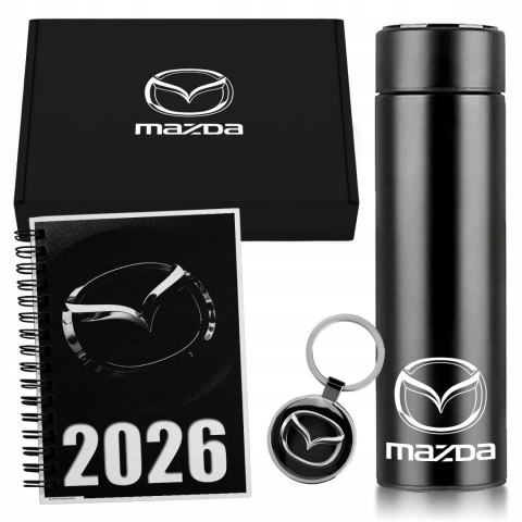 ZESTAW PREZENT DLA FANA MOTORYZACJI KUBEK LED KALENDARZ BRELOK MAZDA
