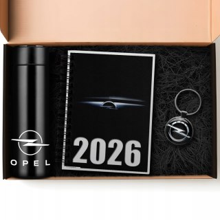 ZESTAW PREZENT DLA FANA MOTORYZACJI KUBEK LED KALENDARZ BRELOK OPEL