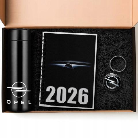ZESTAW PREZENT DLA FANA MOTORYZACJI KUBEK LED KALENDARZ BRELOK OPEL