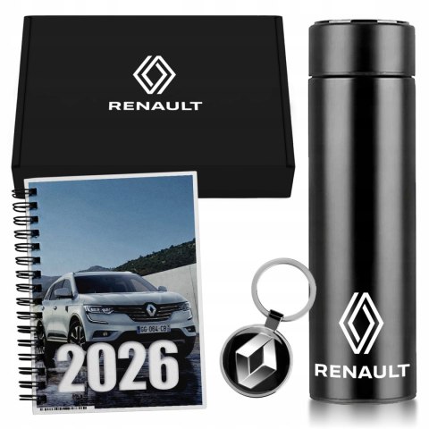 ZESTAW PREZENT DLA FANA MOTORYZACJI KUBEK LED KALENDARZ BRELOK RENAULT