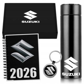 ZESTAW PREZENT DLA FANA MOTORYZACJI KUBEK LED KALENDARZ BRELOK SUZUKI