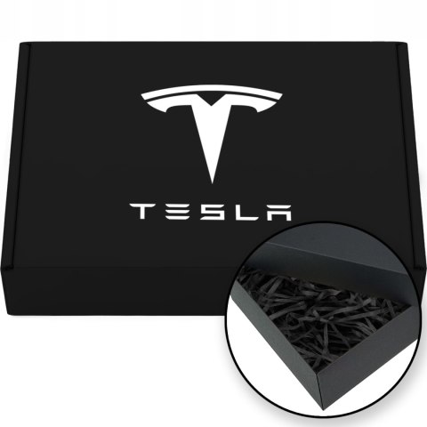 ZESTAW PREZENT DLA FANA MOTORYZACJI KUBEK LED KALENDARZ BRELOK TESLA