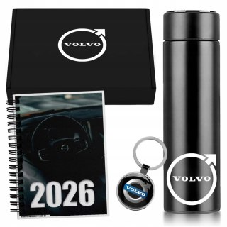 ZESTAW PREZENT DLA FANA MOTORYZACJI KUBEK LED KALENDARZ BRELOK VOLVO