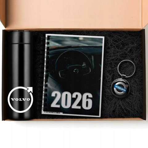 ZESTAW PREZENT DLA FANA MOTORYZACJI KUBEK LED KALENDARZ BRELOK VOLVO