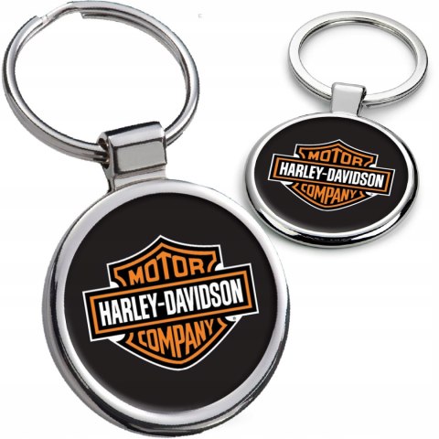 ZESTAW PREZENT DLA MOTOCYKLISTY RAMKA REJESTRACJI BRELOK HARLEY DAVIDSON
