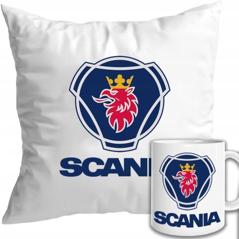 KUBEK I PODUSZKA SCANIA ZESTAW DLA FANA CIĘŻARÓWEK