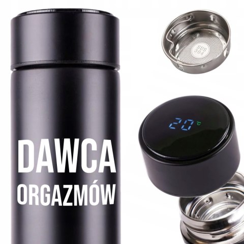 KUBEK TERMICZNY TERMOS LED Z NADRUKIEM PREZENT dla chłopaka 02