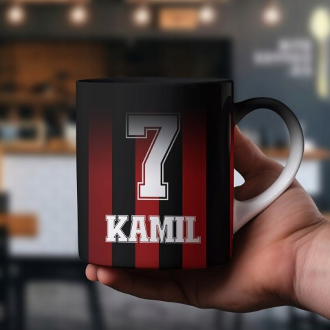 Magiczny kubek dla kibica IDEALNY PREZENT DLA FANA klub piłkarski AC MIŁAN