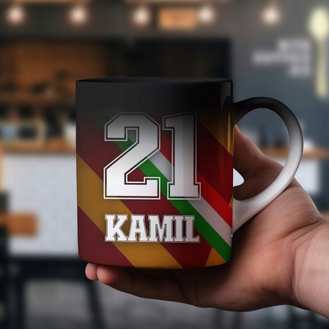 Magiczny kubek dla kibica IDEALNY PREZENT DLA FANA klub piłkarski AS RÓMA