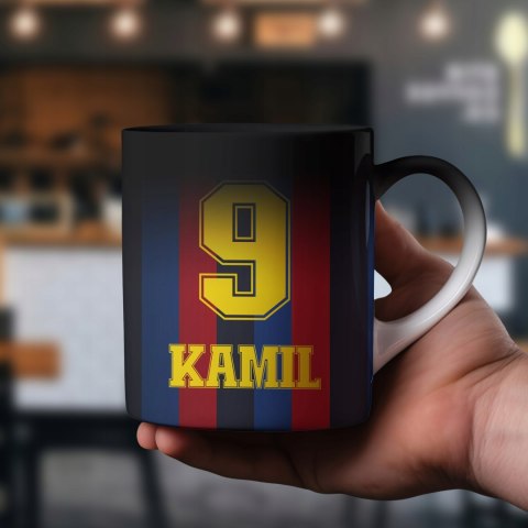 Magiczny kubek dla kibica IDEALNY PREZENT DLA FANA klub piłkarski BARCEŁONA