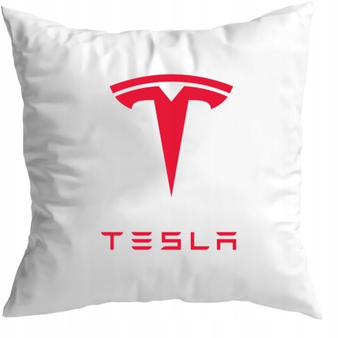 ŚWIETNY ZESTAW DLA FANA MOTORYZACJI PODUSZKA I KUBEK TESLA