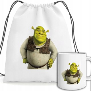 ZESTAW SZKOLNY KUBEK I PLECAK WOREK JMP-SHERK 03 PIĘKNY!