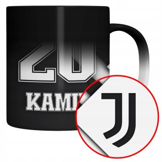 Magiczny kubek dla kibica IDEALNY PREZENT DLA FANA klub piłkarski JUVEŃTUS
