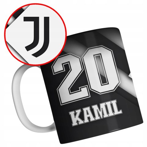 Magiczny kubek dla kibica IDEALNY PREZENT DLA FANA klub piłkarski JUVEŃTUS