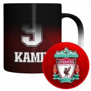 Magiczny kubek dla kibica IDEALNY PREZENT DLA FANA klub piłkarski LIVERPOOŁ