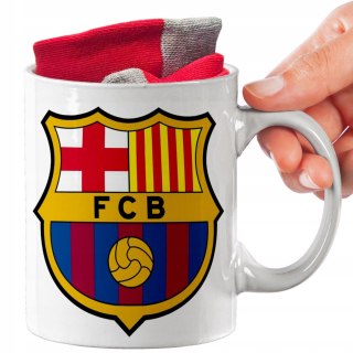 ŚWIĄTECZNY KUBEK I SKARPETKI ZESTAW NA PREZENT WZÓR DMP- BARCELONA 01