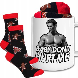 ŚWIĄTECZNY KUBEK I SKARPETKI ZESTAW NA PREZENT WZÓR PDM MIKE O'HEARN 01