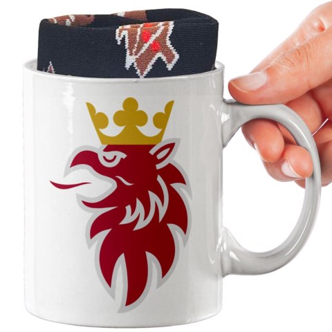 ŚWIĄTECZNY KUBEK I SKARPETKI ZESTAW NA PREZENT WZÓR SCANIA
