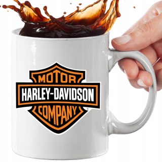 ŚWIETNY ZESTAW DLA FANA MOTORYZACJI PODUSZKA I KUBEK HARLEY DAVIDSON