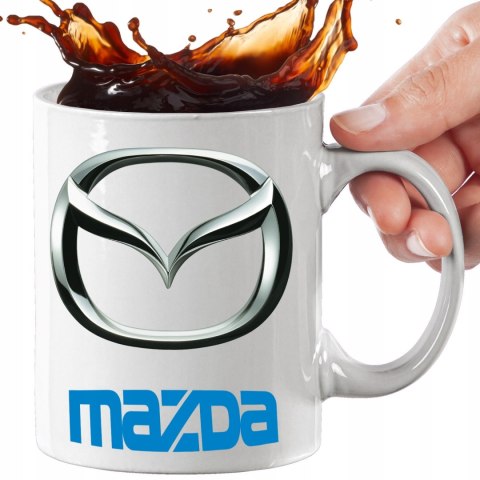 ŚWIETNY ZESTAW DLA FANA MOTORYZACJI PODUSZKA I KUBEK MAZDA
