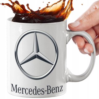 ŚWIETNY ZESTAW DLA FANA MOTORYZACJI PODUSZKA I KUBEK MERCEDES