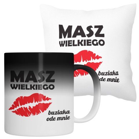 ZESTAW PODUSZKA I KUBEK Z NADRUKIEM WSPANIAŁY PREZENT BC-Walentynki 16