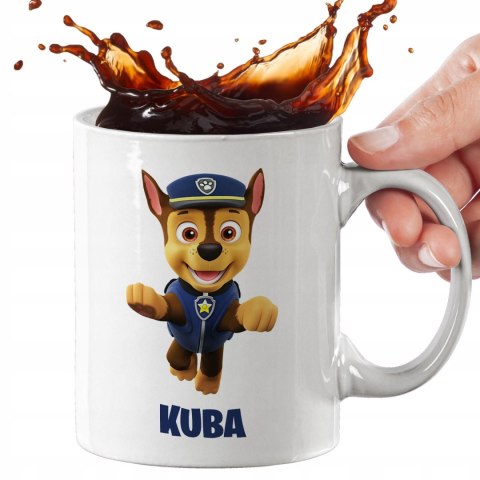 ZESTAW SZKOLNY KUBEK I PLECAK WOREK PIESKI PATROL CHASE IMIĘ PIĘKNY!