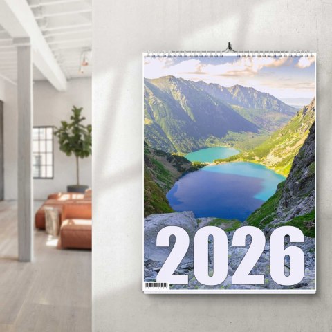 KALENDARZ MORSKIE OKO 13 ZDJĘĆ NA ŚCIANĘ A4 ŚWIĘTA NIEDZIELE HANDLOWE